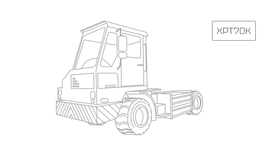 Портовый тягач XCMG XPT70К